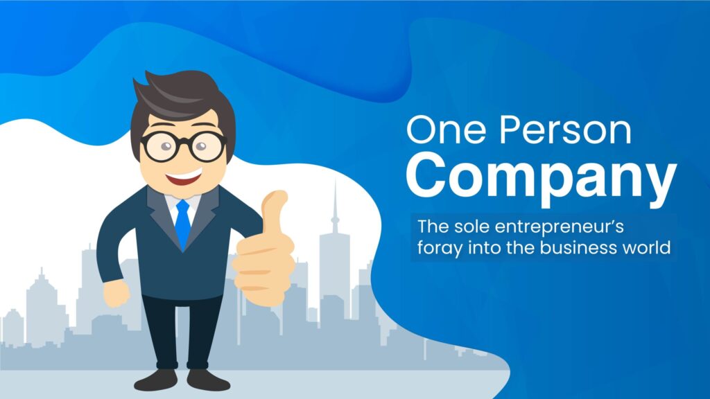 One Person Company Registration